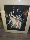 Signed and numbered Artwork, dancers artwork