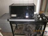 Weber Silver Genesis gas grill, gas grill, extra burner, excellent condition.