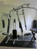 Versatile work out, exercise machine, weight lifting, Schwinn weight machine