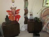 Teak nightstands