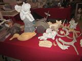 Yard decor, lawn art, deer sheds