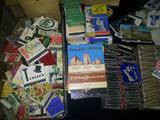 Vintage Matchbook Collection, at least 1000 matchbooks and or matchbook covers.