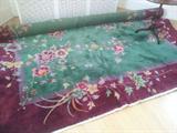Large Oriental Rub, just unwrapped from the cleaners