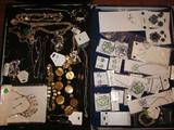 Costume Jewelry, 14 jewelry cases full . Bracelets, Necklaces, Earings