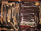 Costume Jewelry, 14 jewelry cases full . Bracelets, Necklaces, Earings