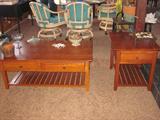 matching coffee table and end tables