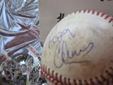 Roger Clemens signed baseball. No certificates