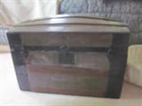Antique camel back trunk