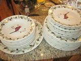 Sonoma Cardinal Dishes, complete set