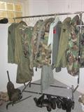 Military clothing, boots