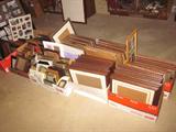 Picture frames, hundreds of frames