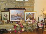 Artwork, wall art, lots and lots of it.