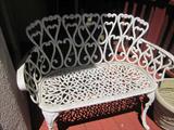 Metal bench