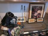 Golf décor and equipment