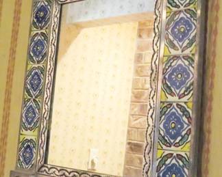 Mosaic tile mirror