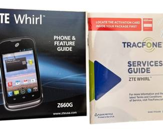 NEW Tracphone ZTE Whirl Z660G