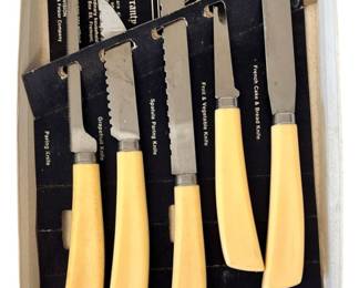 Quikut 5piece Stainless Steel Knife Set
