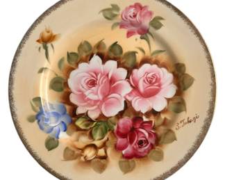 NOrleans Hand Painted Decorative Plate