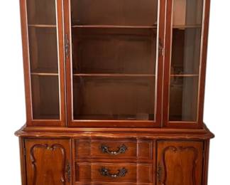 Vintage China Cabinet Hutch