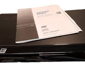 Sony DVPSR200P CDDVD Player