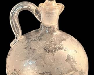 Antique Baccarat Crystal Decanter