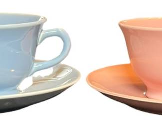 Vintage LuRay Pastels Pink Blue