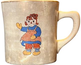 RARE 1941 Raggedy Ann Andy Ware Mug
