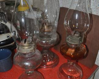 Antique Oil Lamps