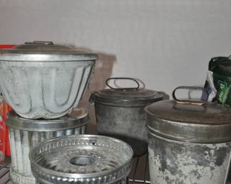 Vintage Metal Molds