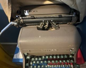 Vintage typewriter