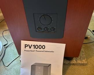 Boston PV 1000 PowerVent Powered Subwoofer
