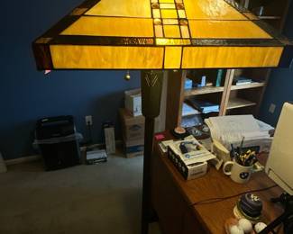 Stained glass lamp