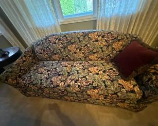 Bernhardt floral couch