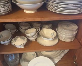 Lyric Syracuse china set, made in America