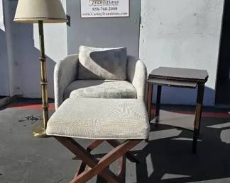 FR113Reading corner chair side table and more