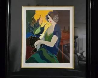 FR101VItzchak Tarkay Serigraph MARSHA Signed and numbered