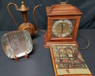 FR124Seth Thomas Legacy Mantel Clock And More