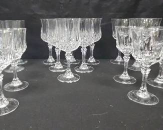 FR103Vintage Durand Darque Crystal Steamware