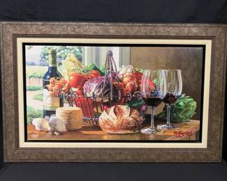 FR141VEric Christensen SONOMA KITCHEN Giclee, Signed numbered