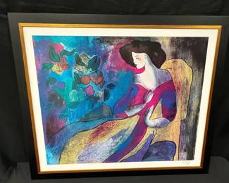 FR114VSigned Seriolithograph by Linda Le King ANNABELLA