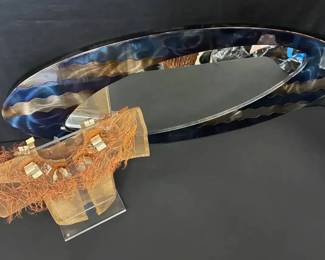 FR110VMirror Wire Kimono Sculpture