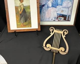 FR116Framed Prints Music Stand