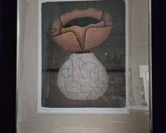 FR107VRed Poppy by Carol Javlonsky Signed And Numbered