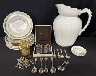 CT343China, Silverplate And More