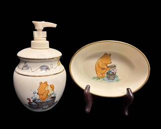 Lenox Disney Poohs Squeaky Clean Soap Set