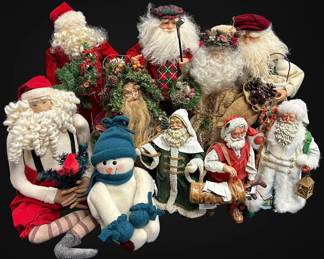 Christmas Santa Figures