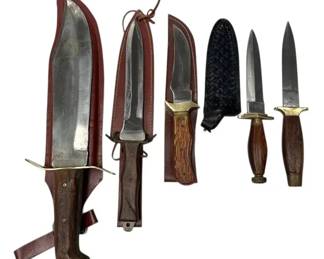 Wood Handled Knives And More