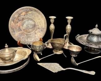 Oneida, Reed Barton, More Silverplate Serveware