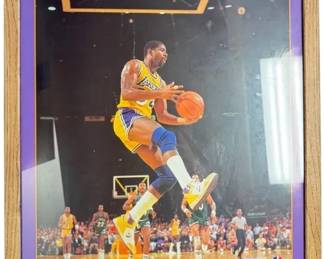 1988 Magic Johnson Basketball Print