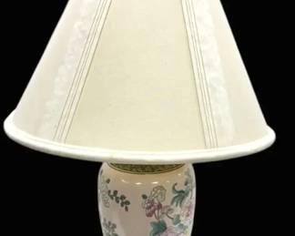 Floral Porcelain Table Lamp